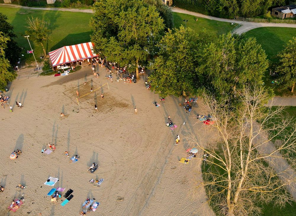 Salsa Beach Maastricht at Fun Valley: Birds View by DJI