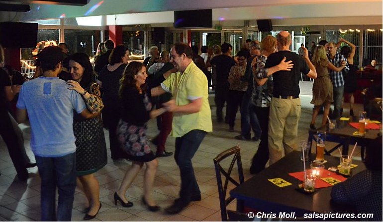 Salsa in Bonn: Startblock im Sportpark