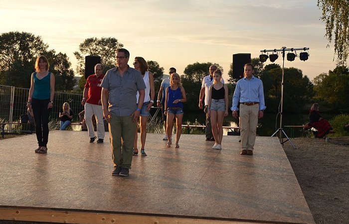 Salsa am Heuchelheimer Surfsee, Giessen